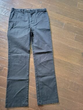 Sz 16 black chino "khaki" pants, like new